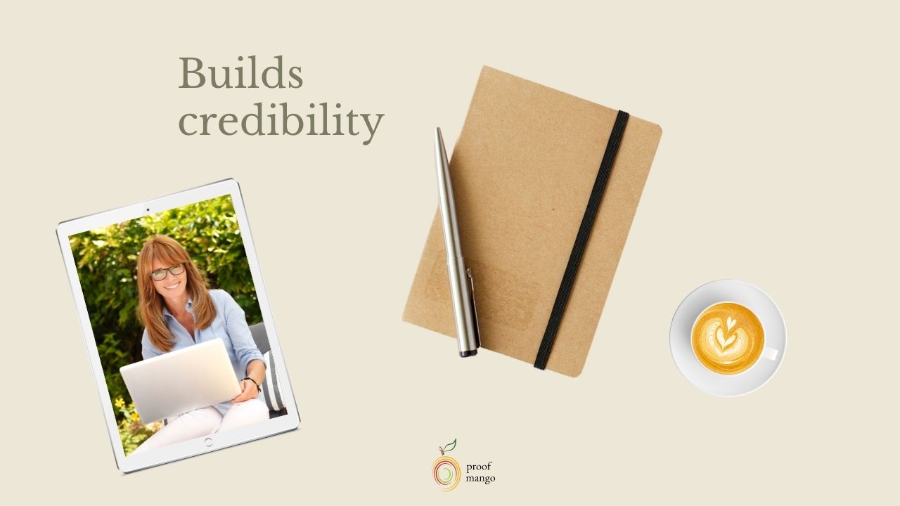 Proofread online course content builds credibility